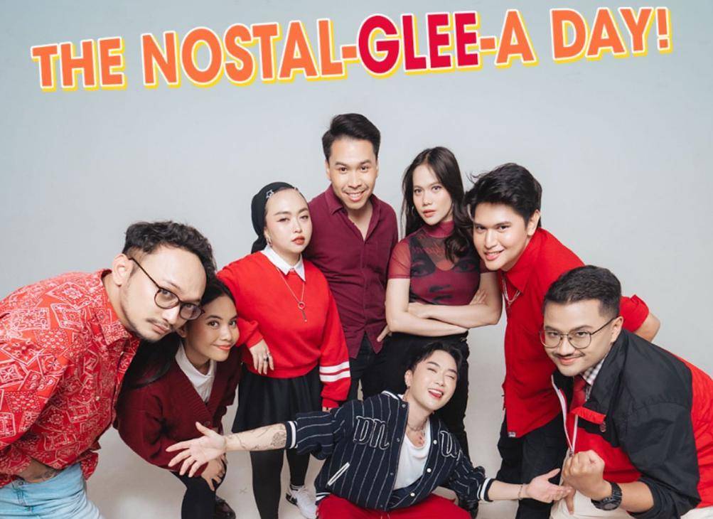 Pertunjukan Tribute to Glee Homecoming Party