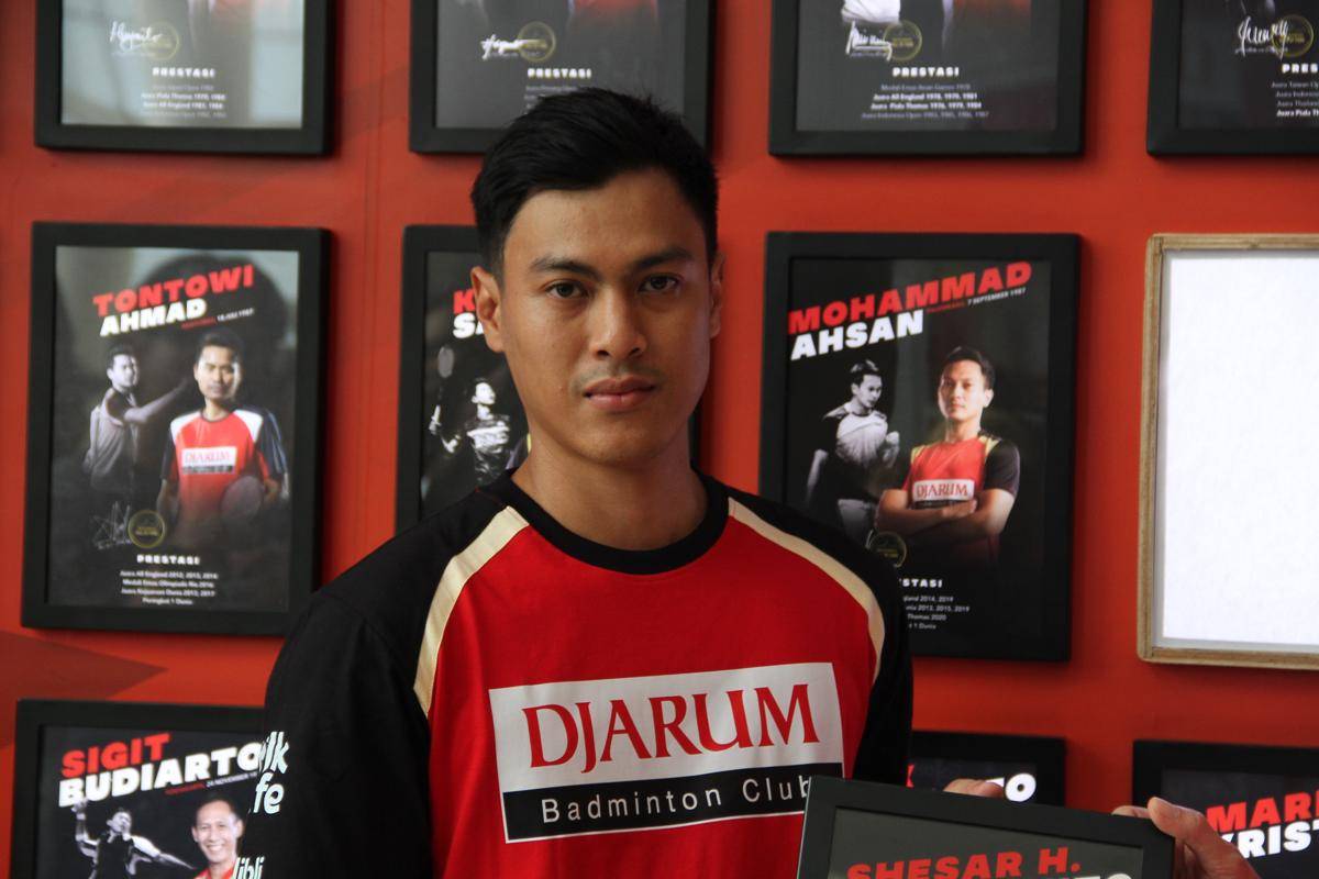 Mantan Pebulutangkis Indonesia jebolan PB Djarum, Shesar Hiren Rhustavito. (Ari Haryono/IDN Times). 