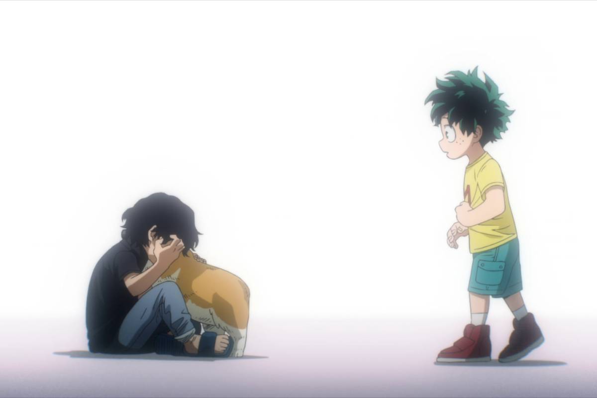 Deku ingin menyelamatkan Shigaraki.