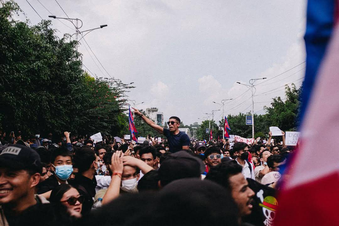 Reaksi publik di Nepal. (instagram.com/@saball___)