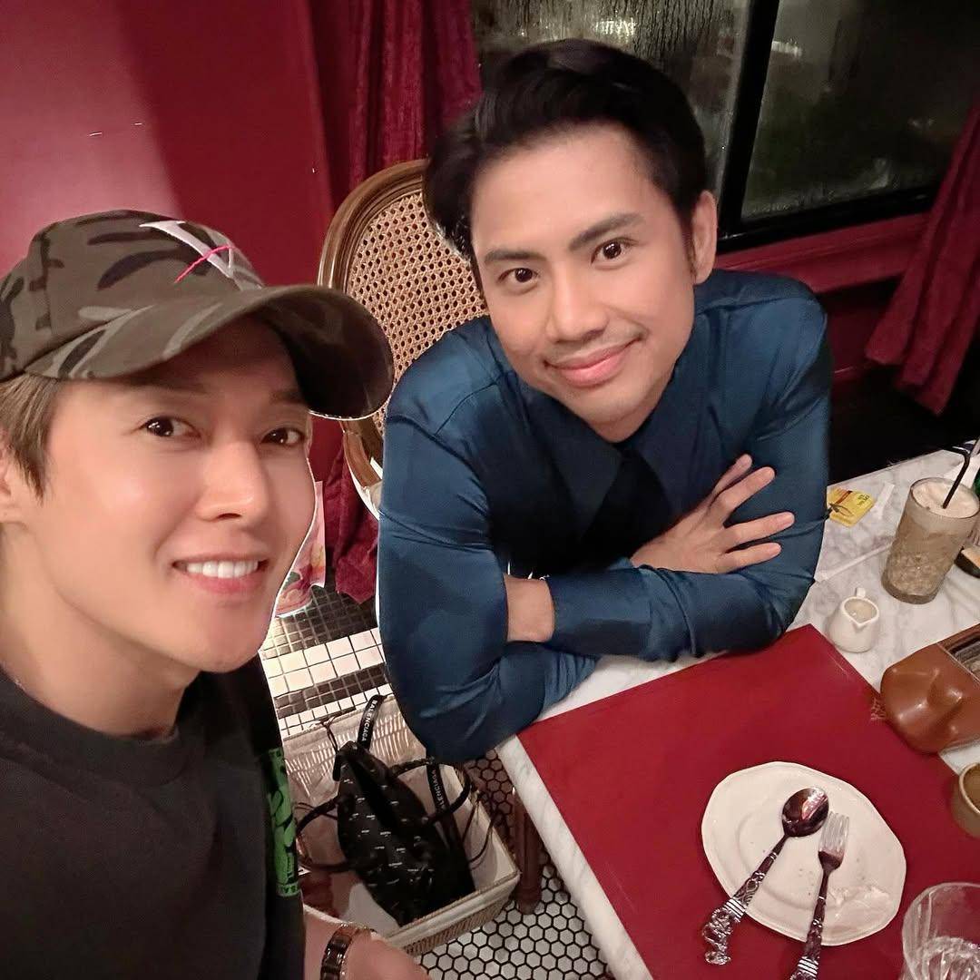 Ricky Cuaca dan Kim Hyun Joong