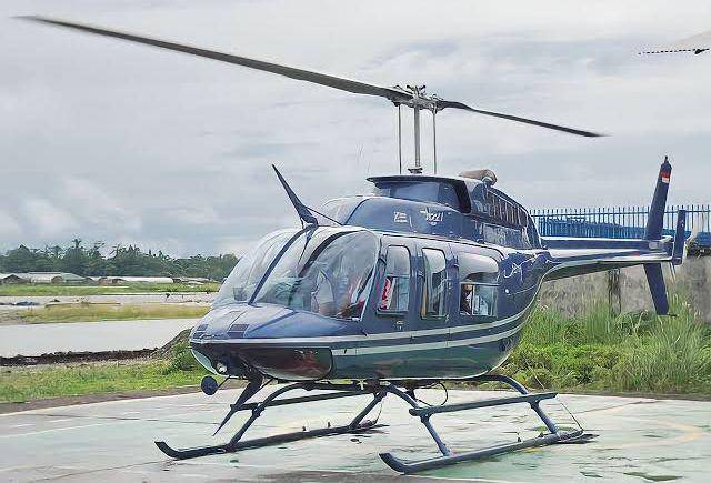 Ilustrasi helikopter PT Intan Angkasa. (IDN Times/Istimewa)