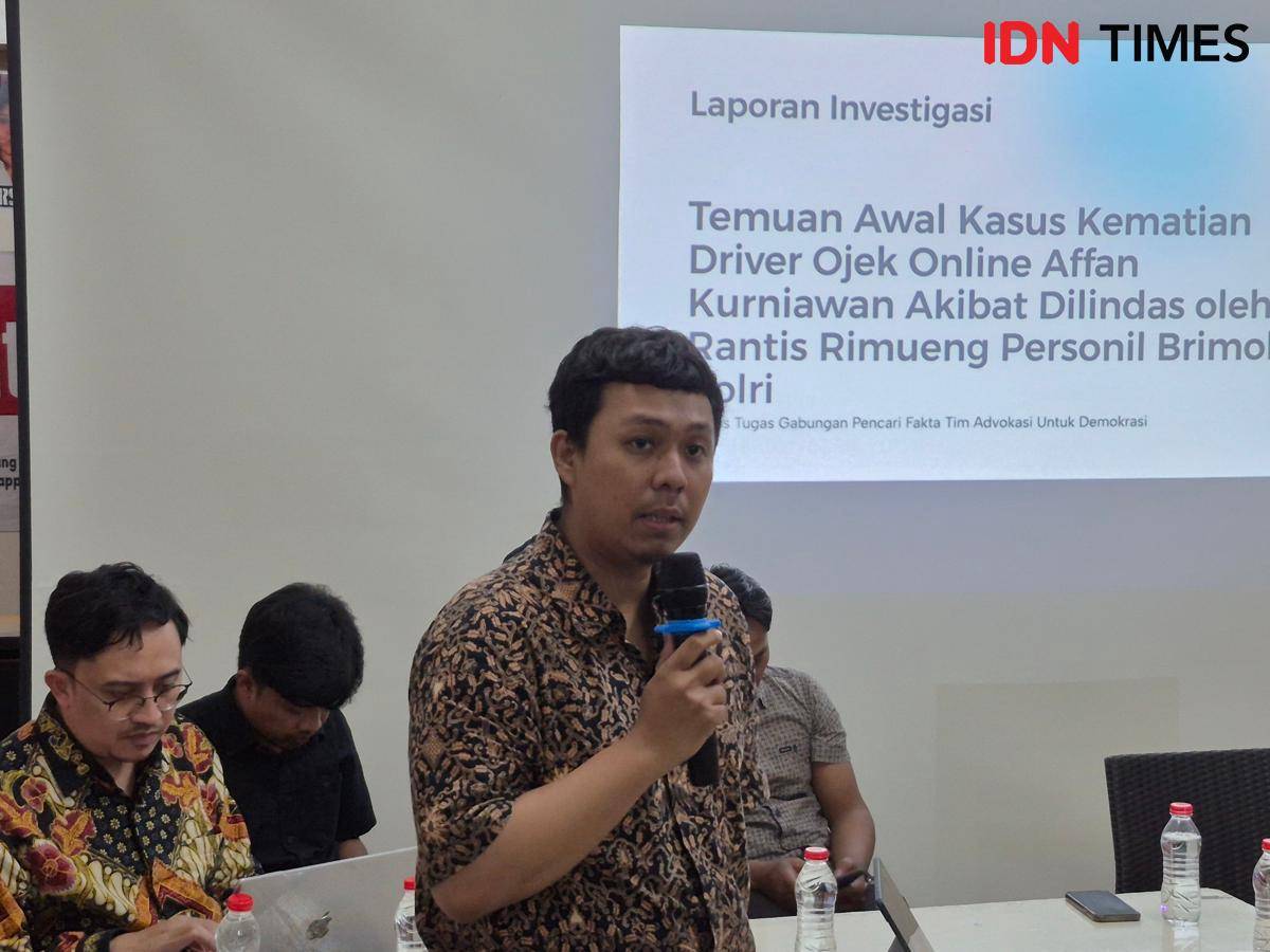 Koordinator Komisi untuk Orang Hilang dan Korban Tindak Kekerasan, Dimas Bagus Arya di kantor KontraS. (IDN Times/Santi Dewi)