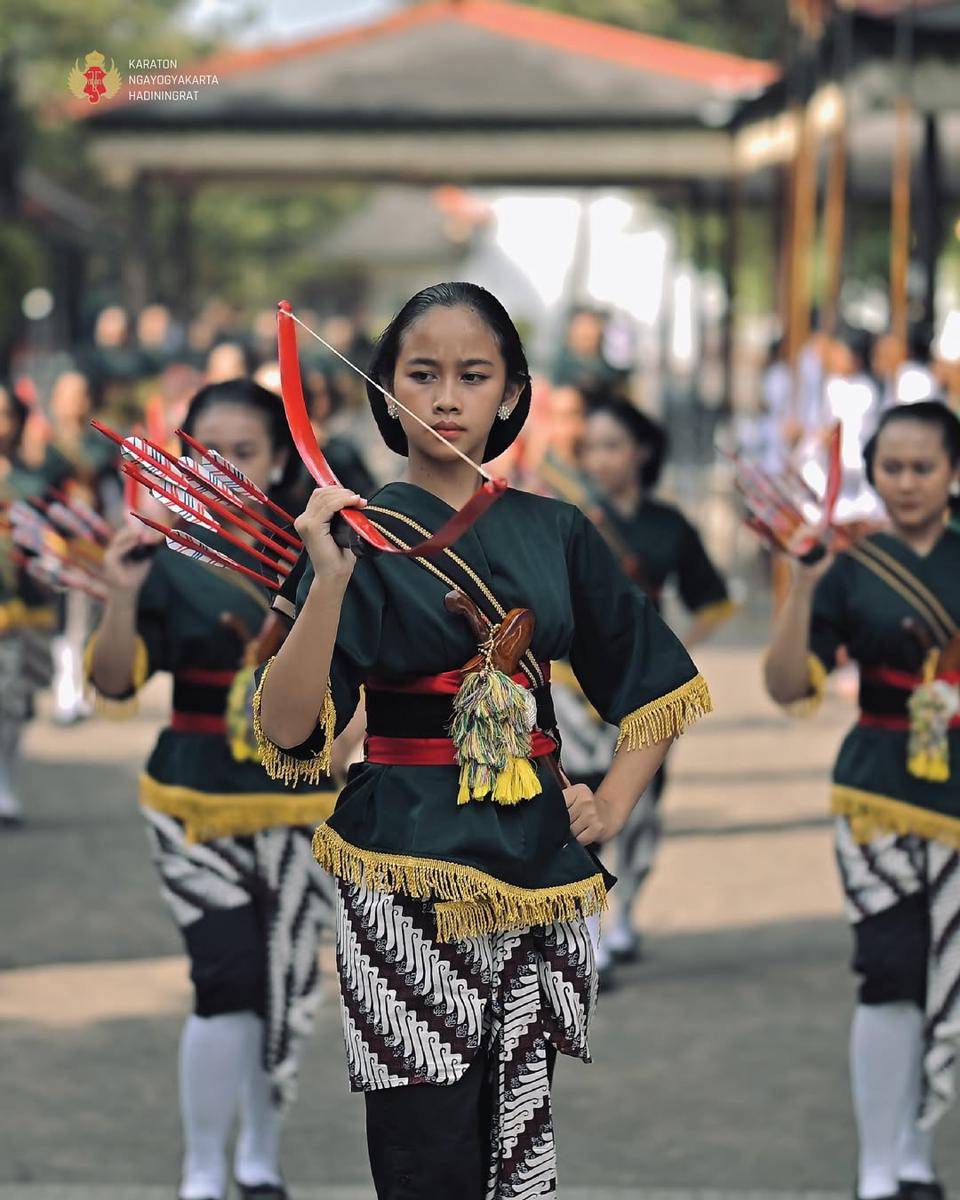 Potret Prajurit Langenkusumo Keraton Jogja (instagram.com/kratonjogja)