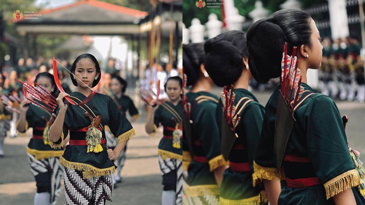 Potret Prajurit Langenkusumo Keraton Jogja (instagram.com/kratonjogja)