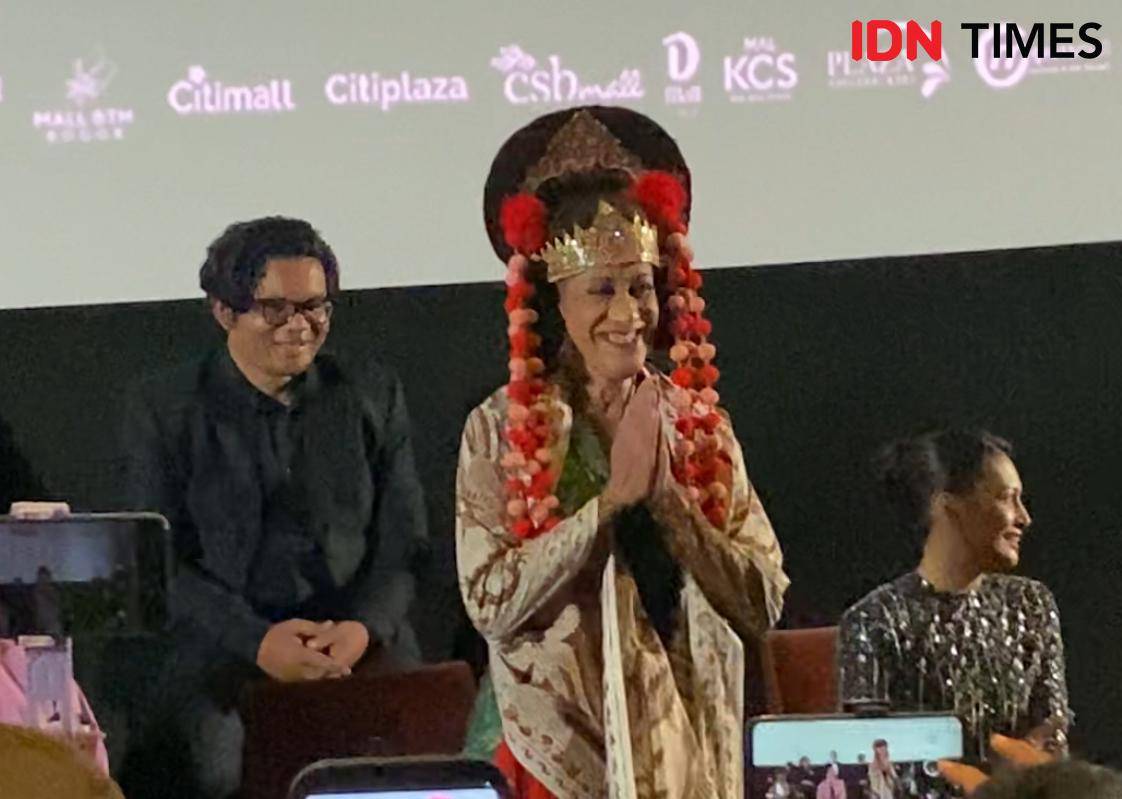 momen Didik Nini Thowok sapa media pakai kostum tarian Dwi Muka