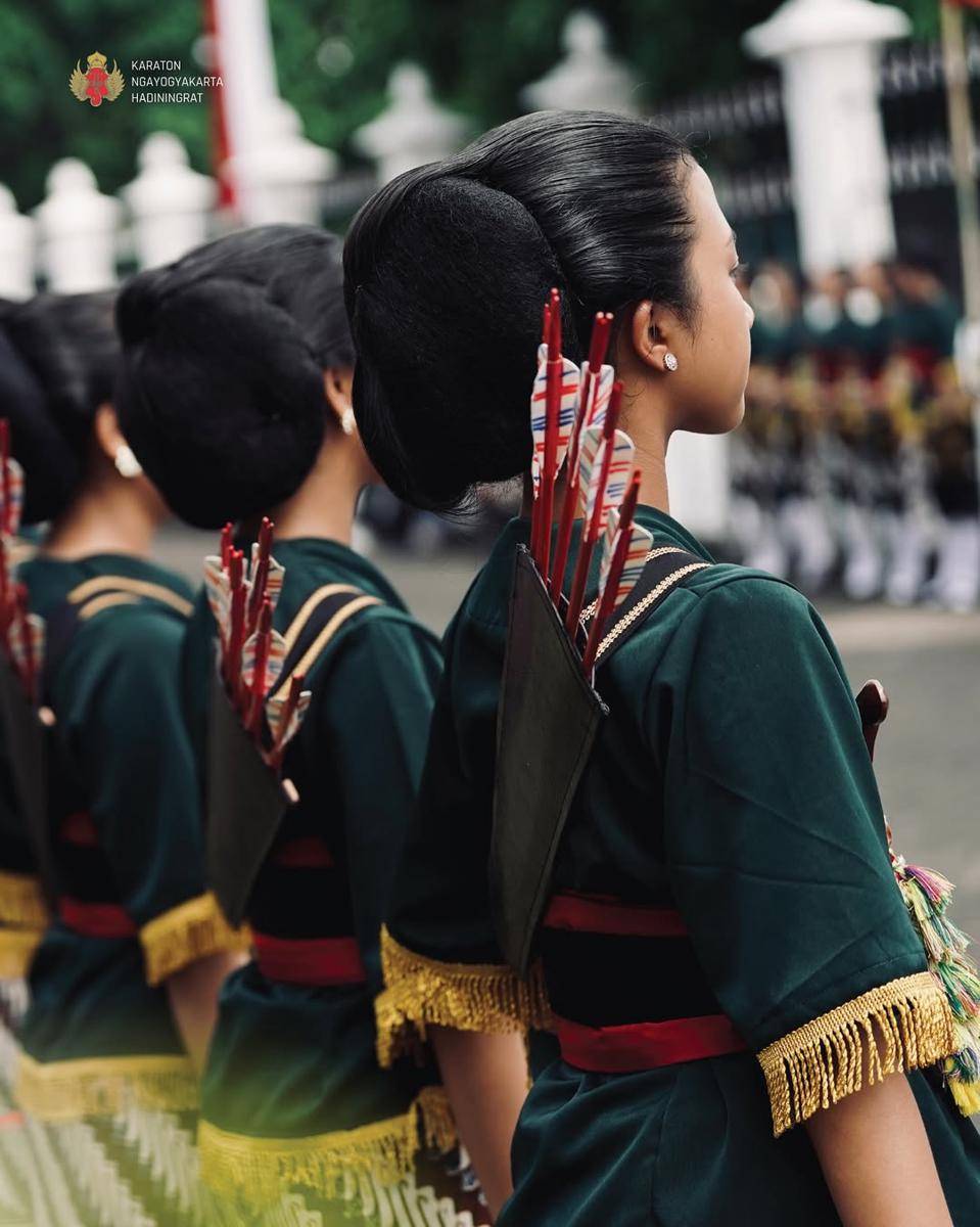 Potret Prajurit Langenkusumo Keraton Jogja (instagram.com/kratonjogja)