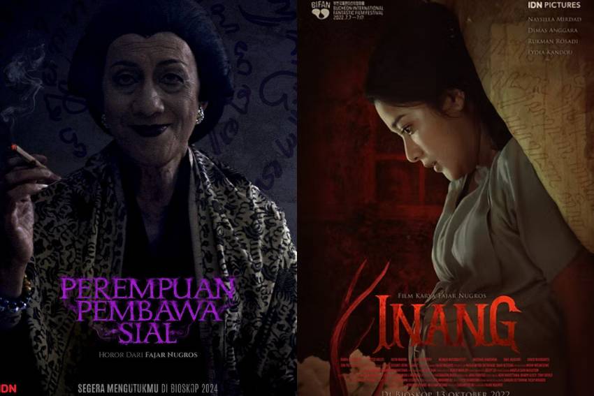 poster film Inang dan Perempuan Pembawa Sial