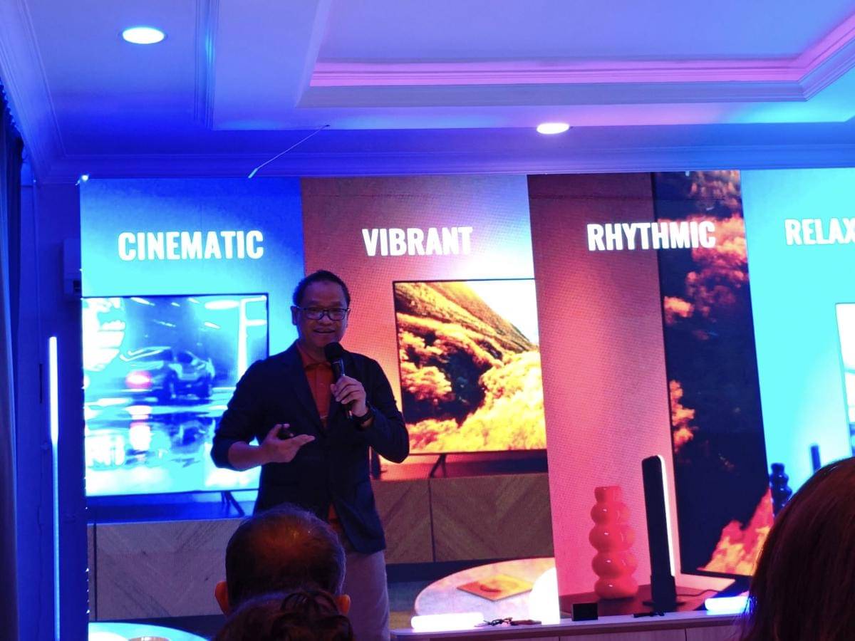 WiZ TV Sync Lights Beyond Entertainment Event. 