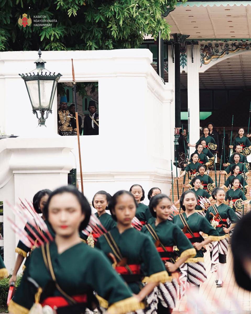 Potret Prajurit Langenkusumo Keraton Jogja (instagram.com/kratonjogja)