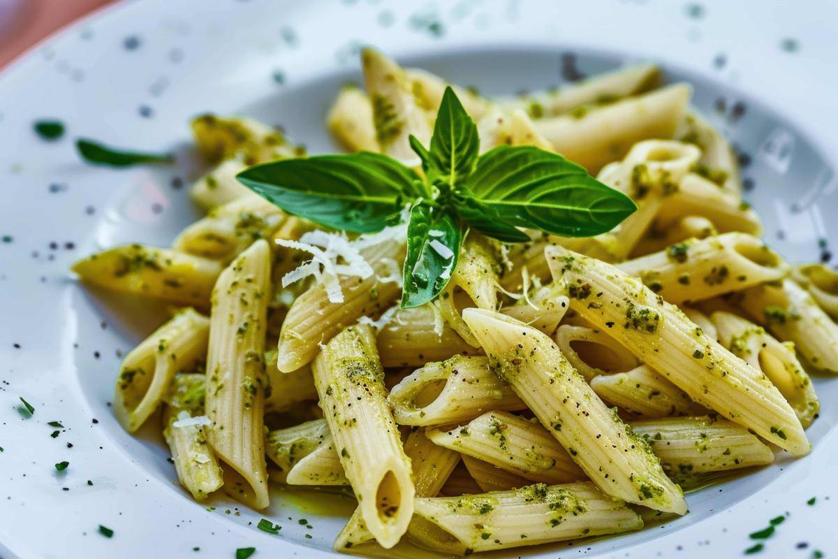 ilustrasi penne pasta aglio e Olio (vecteezy.com/Adam Zubek-Nizol)