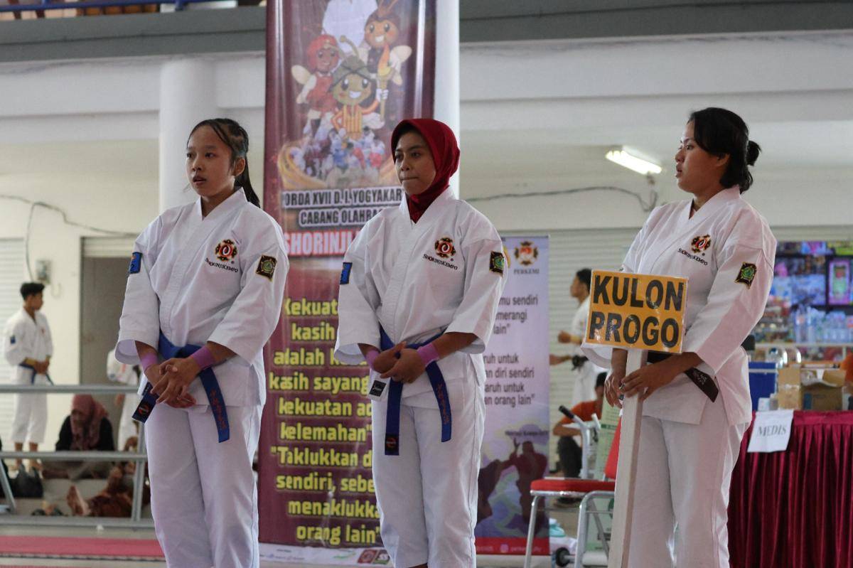 Porda DIY 2025: Kulon Progo Raih 6 Emas lewat Shorinji Kempo