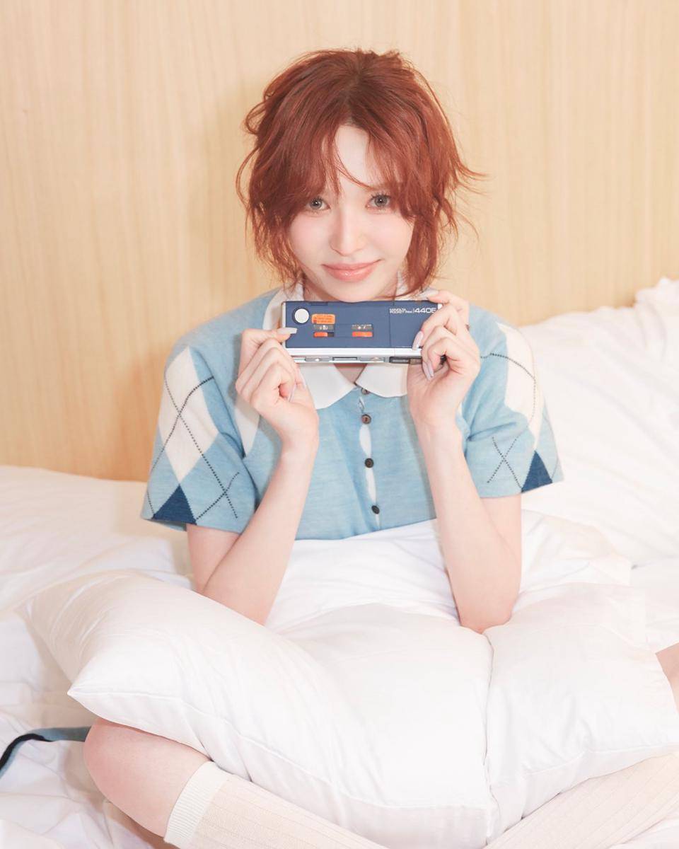 potret Wendy di mini album Cerulean Verge (x.com/WENDY_offcl)