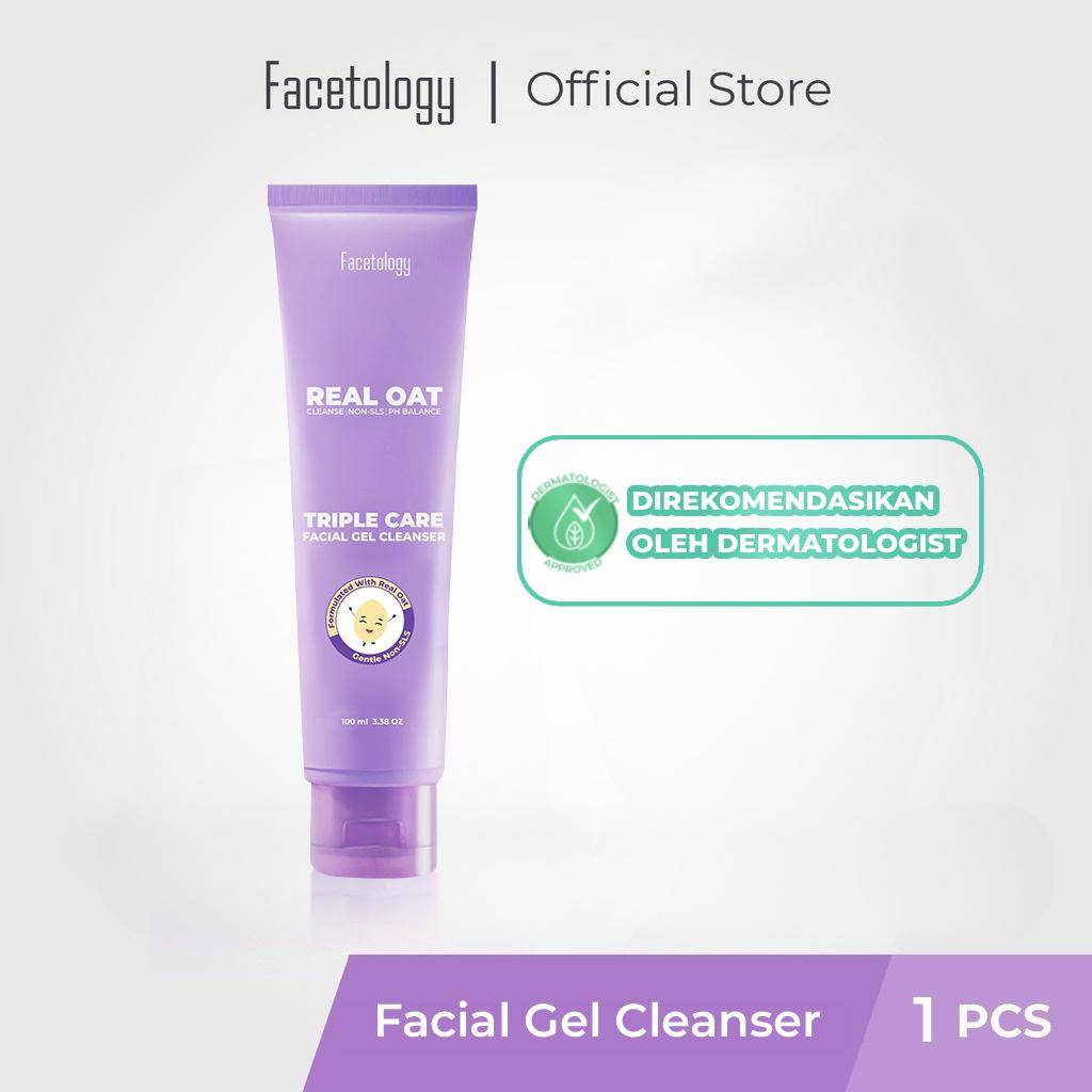 Facetology Triple Care Facial Gel Cleanser (facetology.id) 