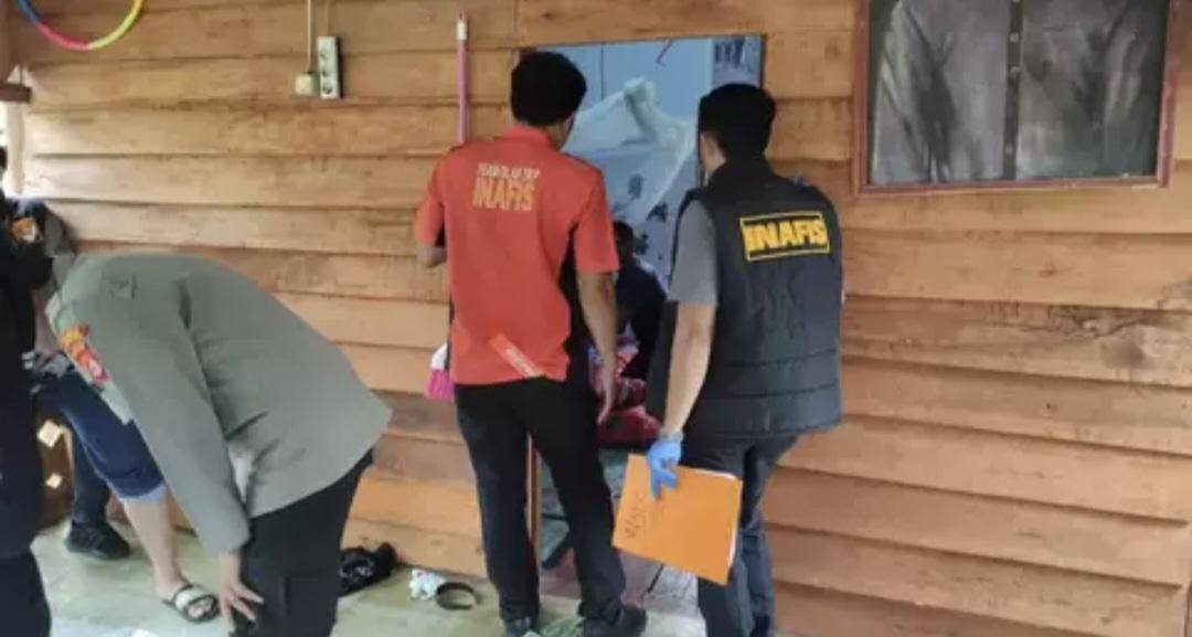 Pembunuhan ibu dan bayi Pandeglang (Dok. Tangkapan layar)
