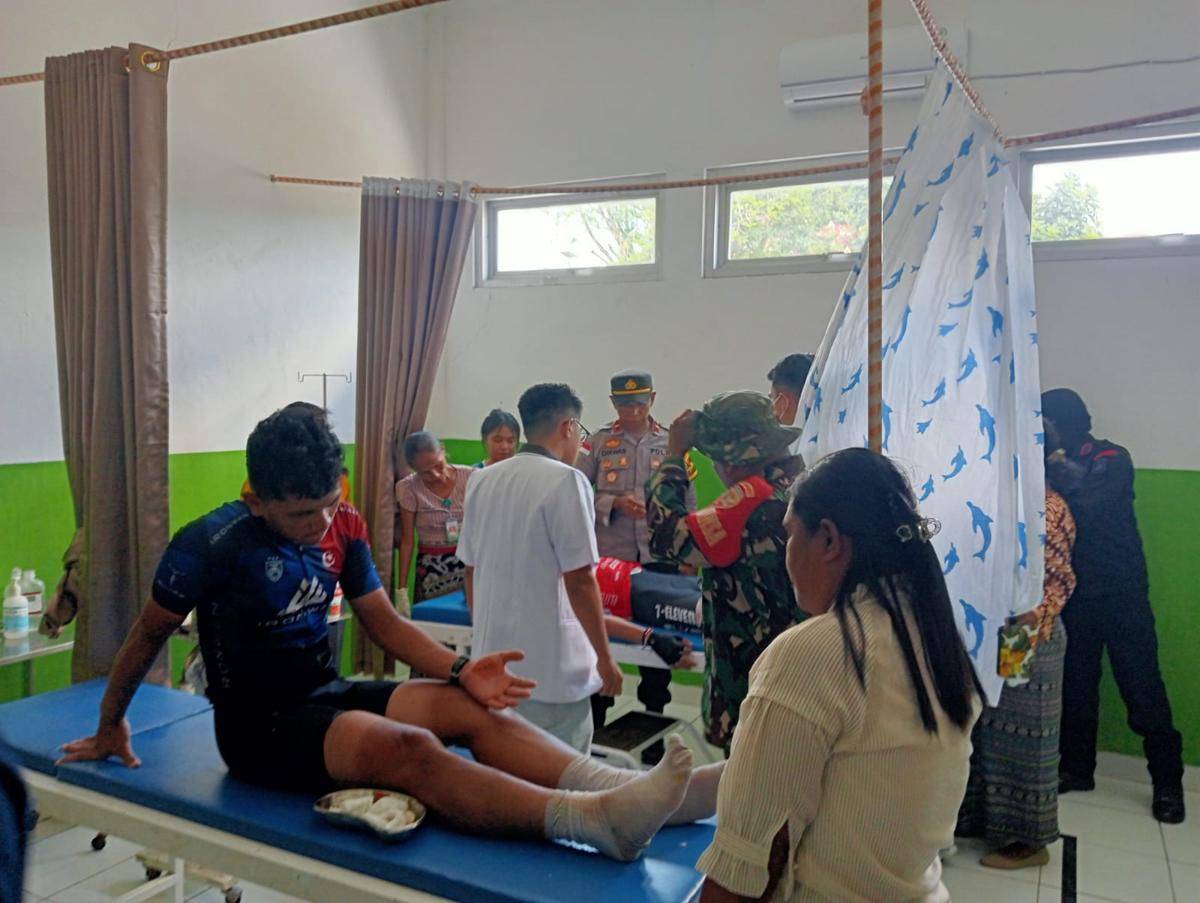 Pembalap sepeda Tour de Entete alami kecelakaan dan dirawat. (Dok istimewa)