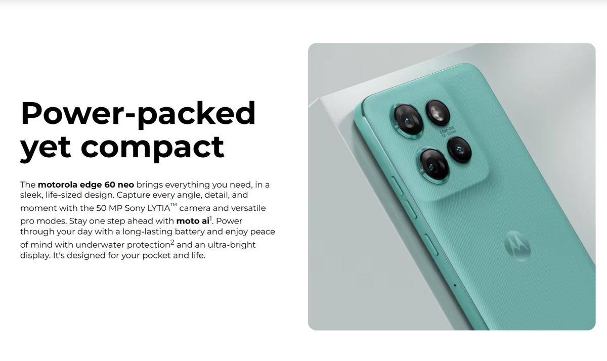 potret Motorola Edge 60 Neo 5G 