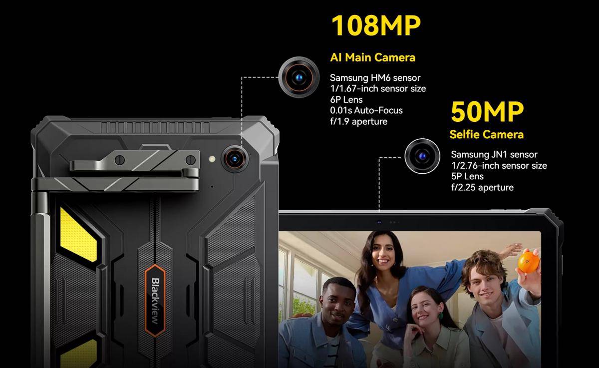 potret kamera Blackview Active 12 Pro 5G