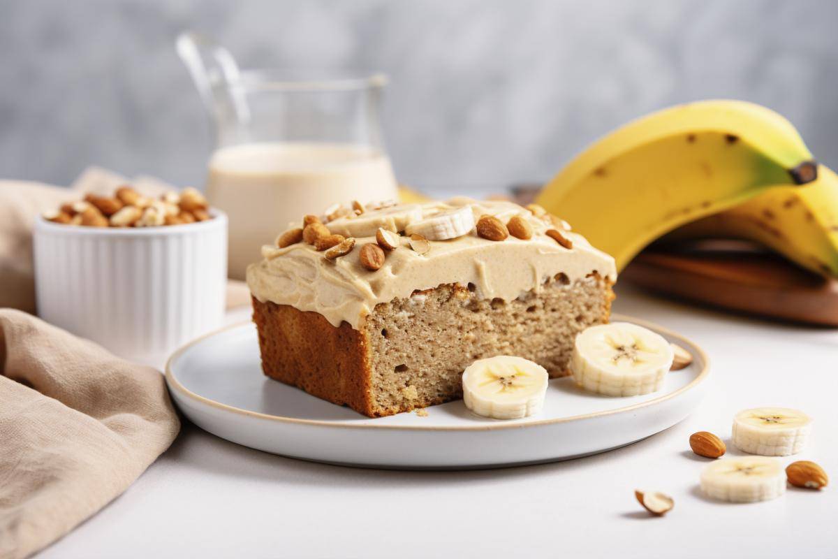 ilustrasi banana bread super moist 