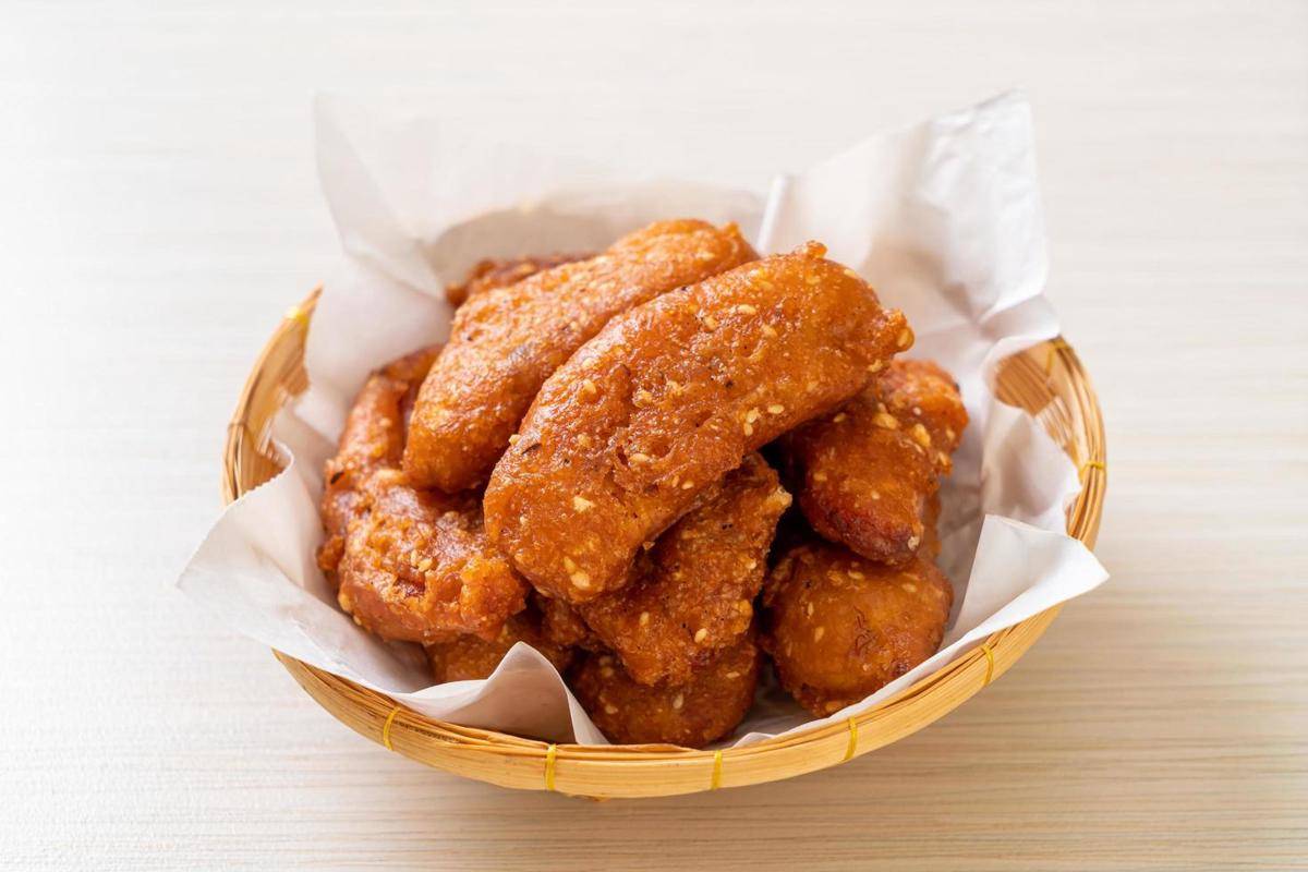 ilustrasi pisang goreng
