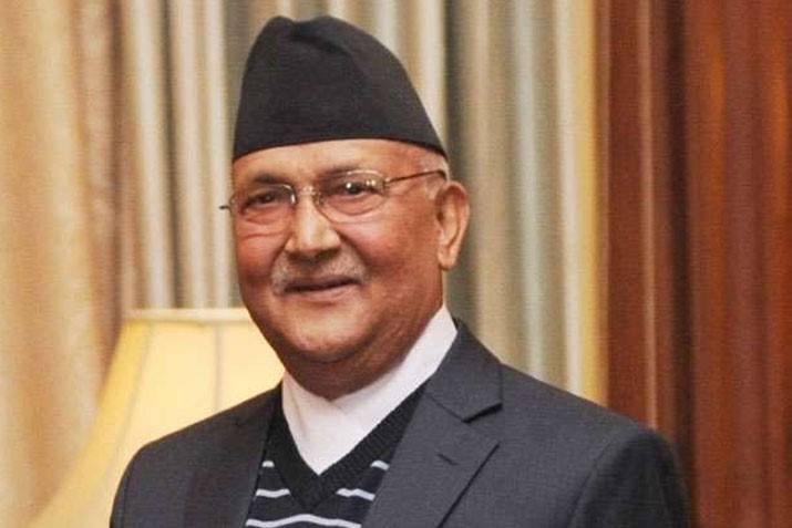 Mantan PM Nepal, Sharma Oli. (Ministry of Power (GODL-India), GODL-India <https://data.gov.in/sites/default/files/Gazette_Notification_OGDL.pdf>, via Wikimedia Commons)