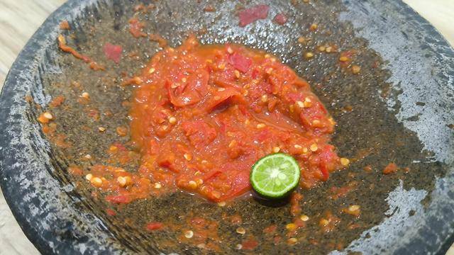 ilustrasi sambal rebus