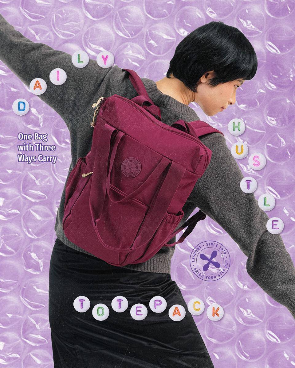 Daily Hustle Totepack EXSPORT Bags (instagram.com/exsportbags)