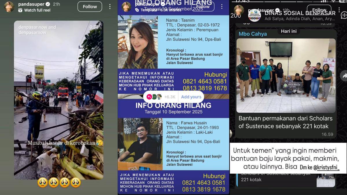 Tangkapan Layar Instagram Cici Panda