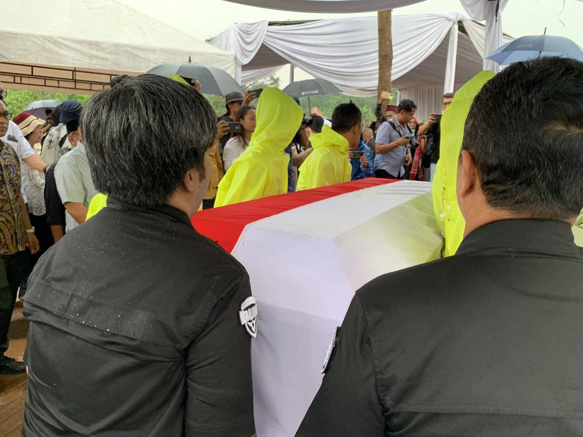 Pemakaman Zetro Leonardo Purba 