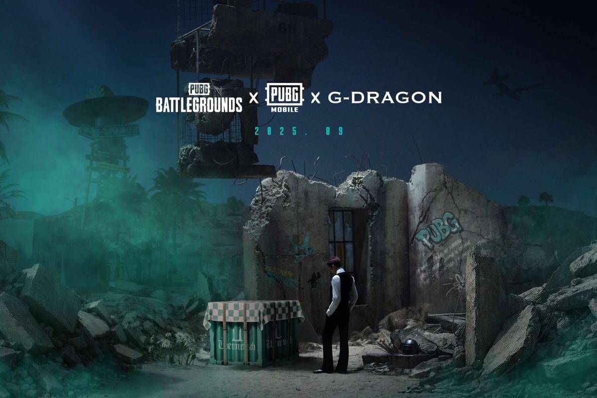 PUBG x G-DRAGON (instagram.com/pubg_battlegrounds_global)