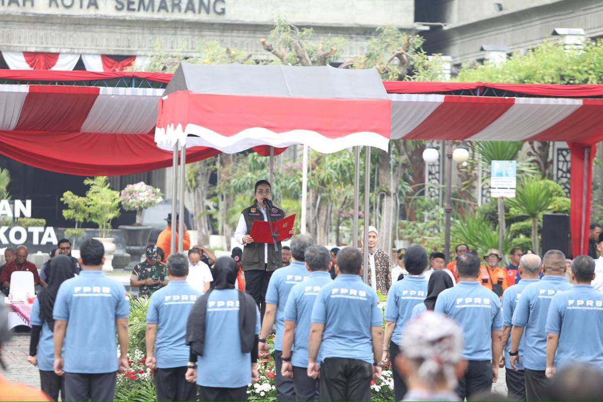 apel kesiapsiagaan, bpbd semarang, siaga bencana