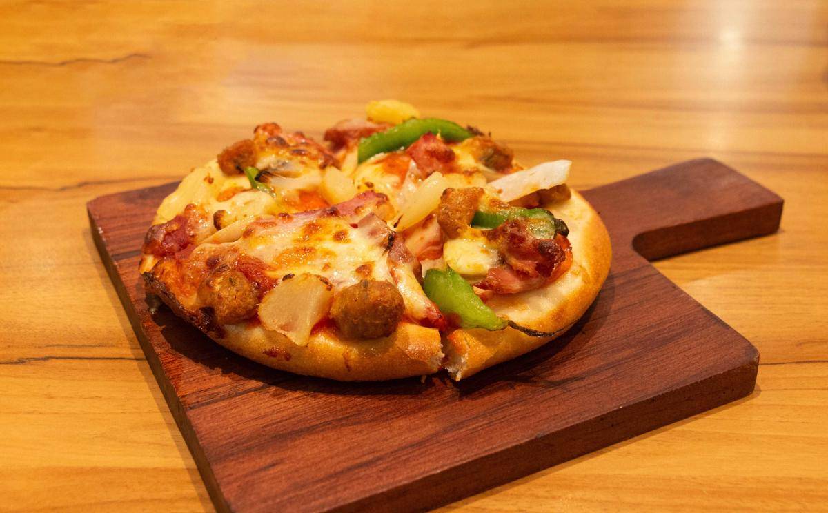 ilustrasi mini pizza