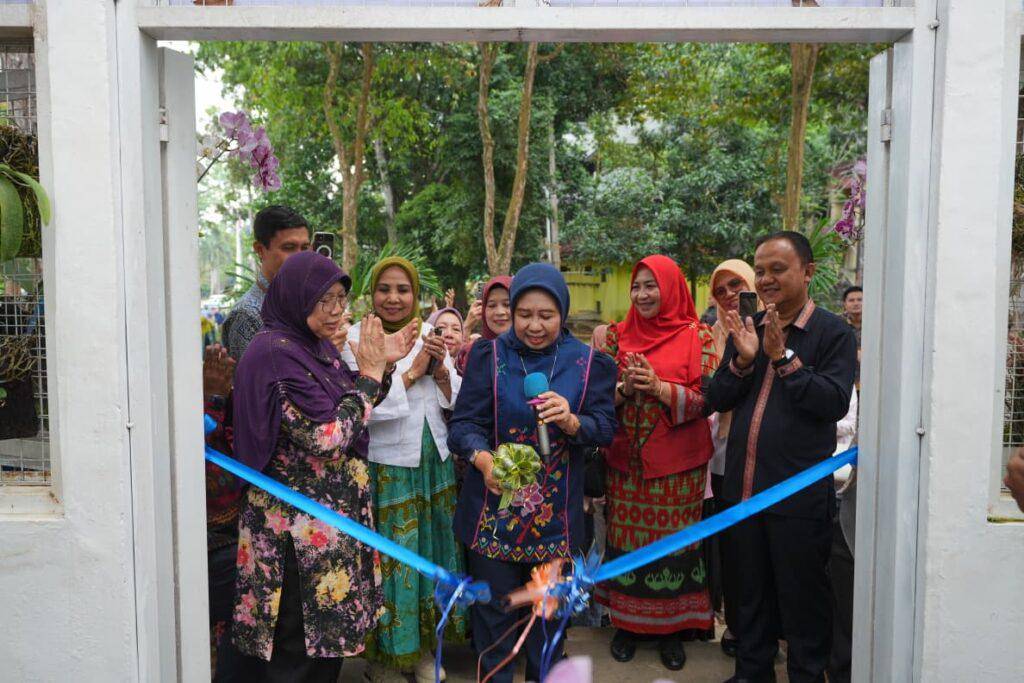 Unila Resmikan Rumah Kaca Anggrek Sekaligus Menggelar Workshop Budidaya Anggrek (Dok.Unila)