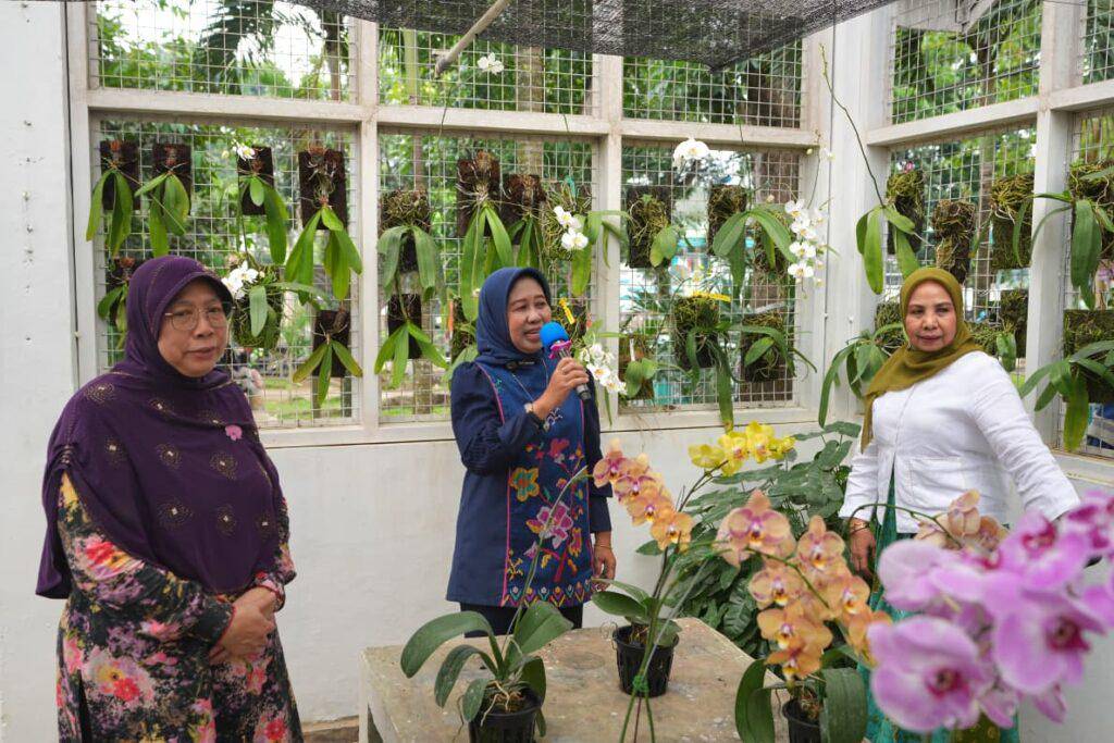 Unila Resmikan Rumah Kaca Anggrek Sekaligus Menggelar Workshop Budidaya Anggrek (Dok.Unila)