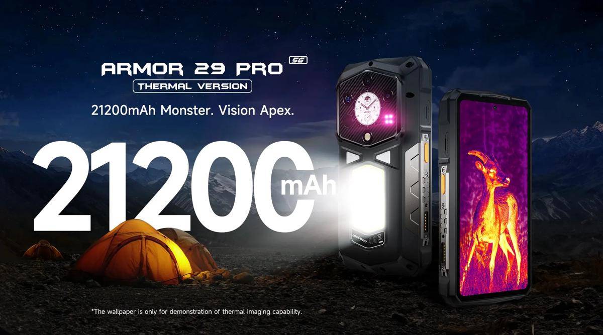 potret Ulefone Armor 29 Pro Thermal 5G 
