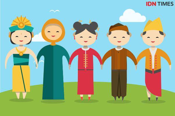 Ilustrasi keberagaman masyarakat Indonesia (Foto: IDN Times)