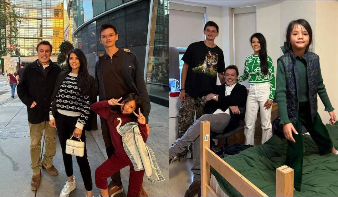Farah Quinn antar anak kuliah di Boston University