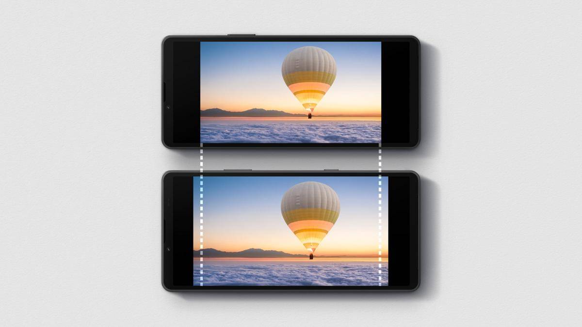 tampilan layar Sony Xperia 10 VII