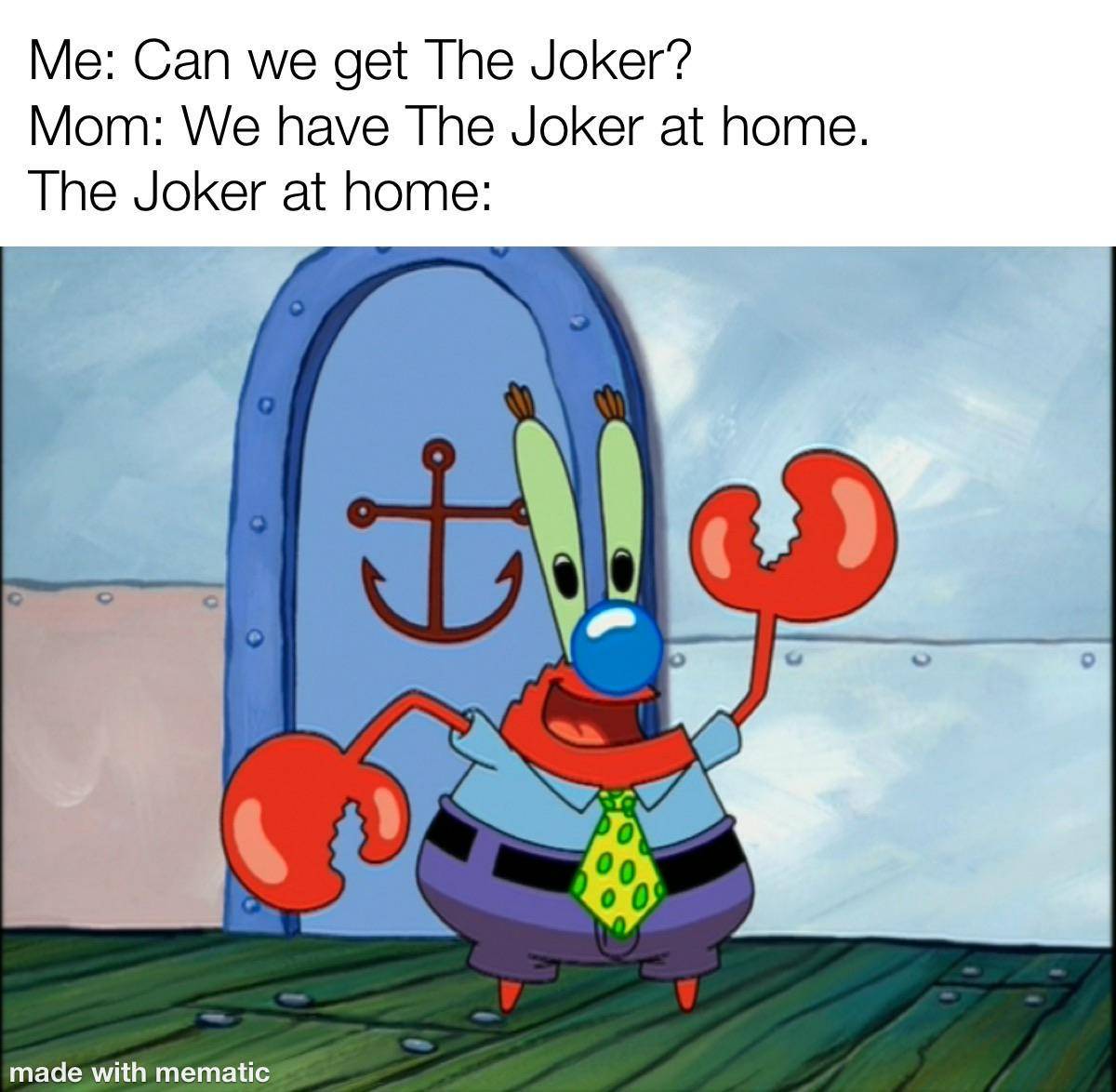 meme SpongeBob tentang badut (reddit.com/user/Stylic27)
