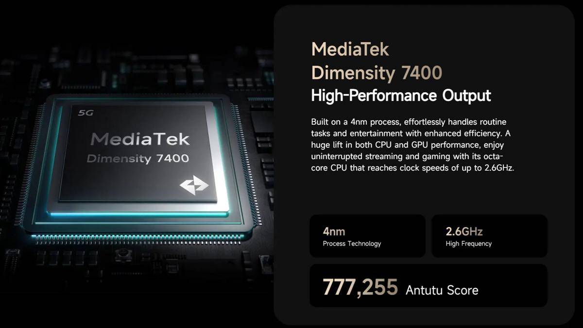 potret chipset MediaTek Dimensity 7400