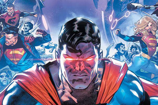 ilustrasi komik Superman