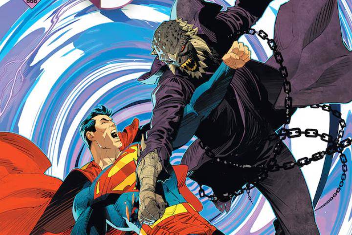 ilustrasi komik Superman