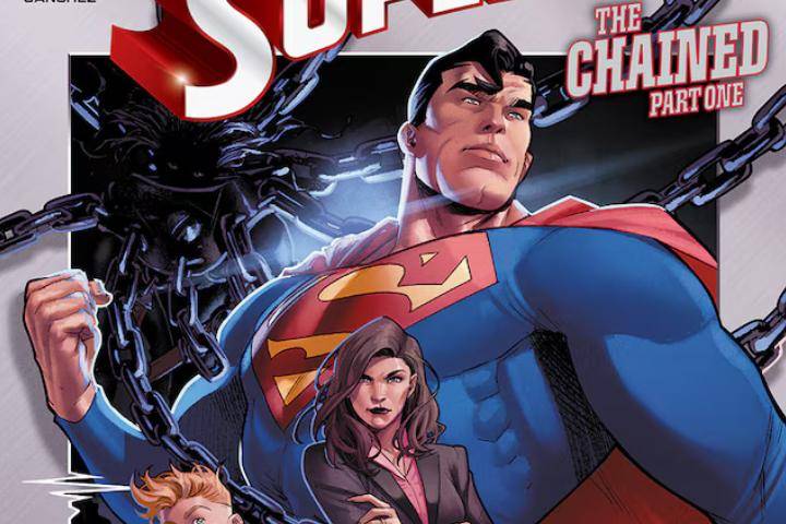 ilustrasi komik Superman