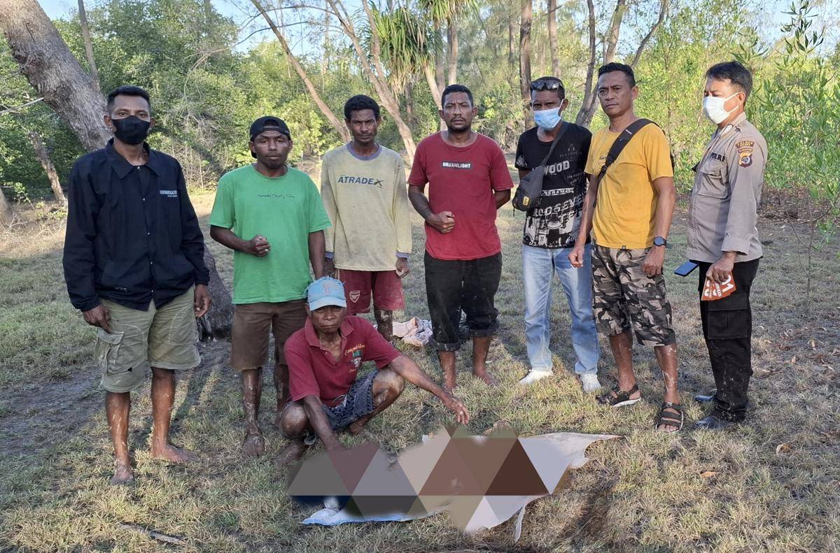 Temuan mayat kering seperti mumi di Malaka, NTT. (Dok Polres Malaka)