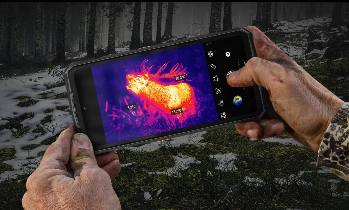 potret kamera Ulefone Armor 29 Pro Thermal 5G