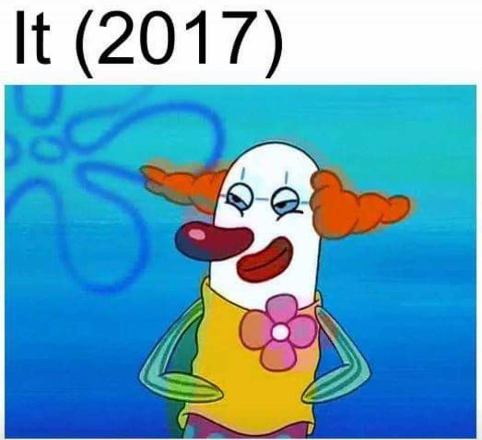 meme SpongeBob tentang badut (reddit.com/user/DSSTUDI)
