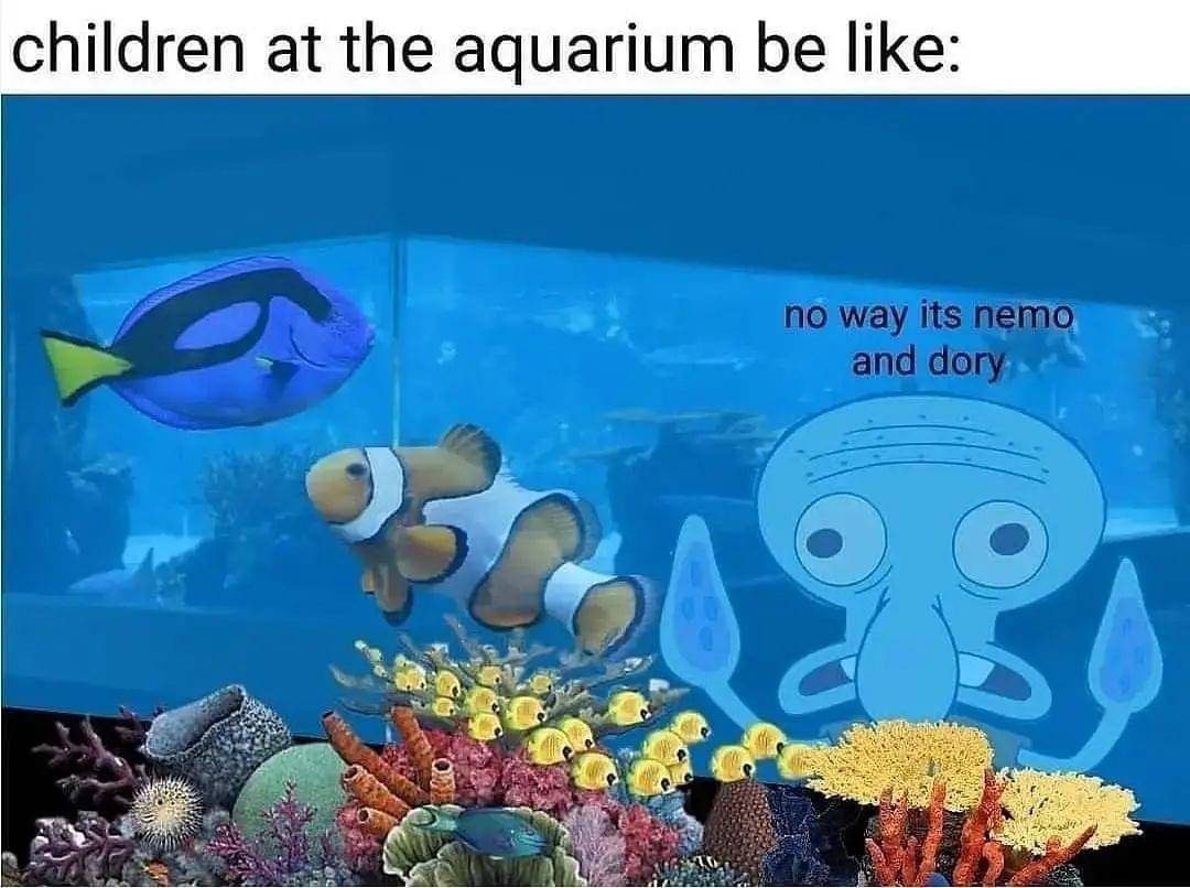 meme SpongeBob tentang badut (reddit.com/user/Harvickfan4Life)