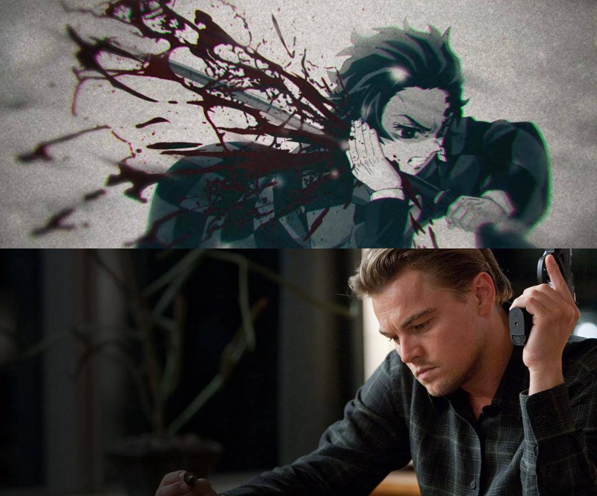 kemiripan Demon Slayer: Mugen Train dengan Inception