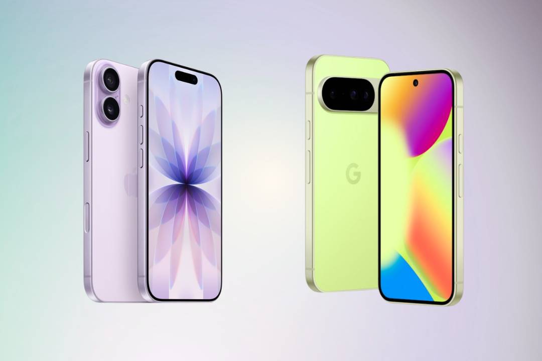 desain iPhone 17 vs Google Pixel 10. (dok. Apple/Google)