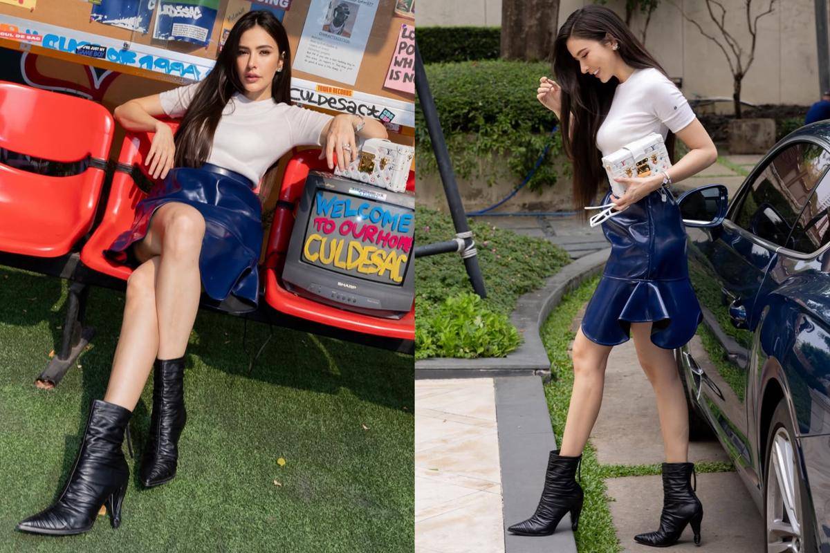 gaya kasual feminin yang badass ala Sririta Jensen